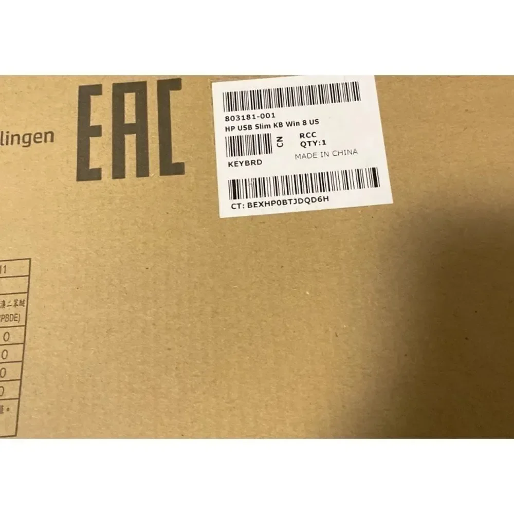 NEW HP Keyboard Business Black Slim Style USB Windows Enhanced